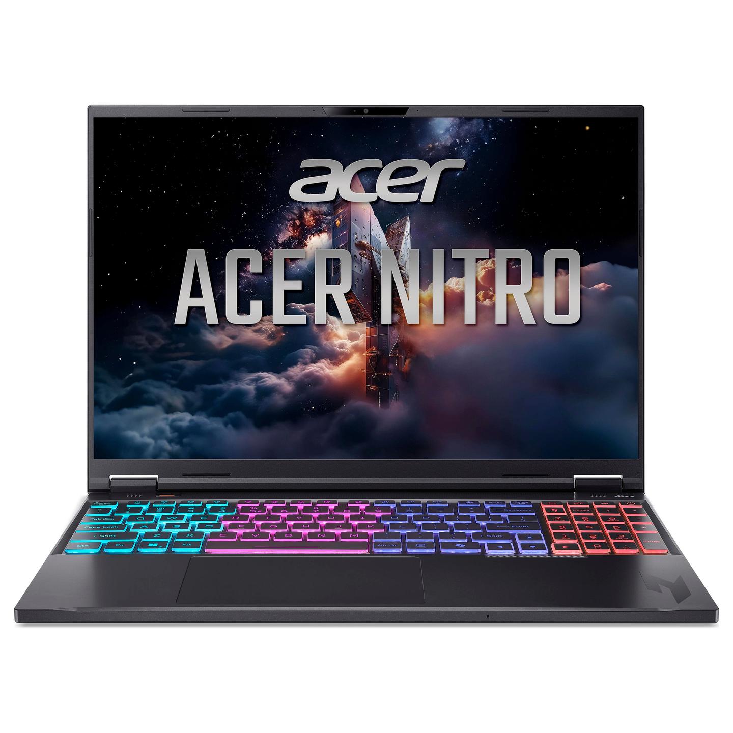 Laptop Gaming Acer Nitro 16 AN16-A91-R48M, Ryzen 9 9955HX3D, 16GB DDR5, 1TB, 16" WQXGA IPS 240Hz, RTX 5070 Ti 12GB - Zezë - 2