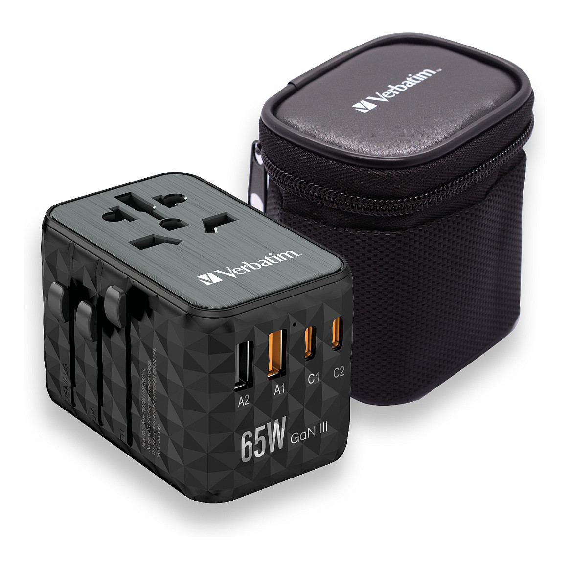Adapter Verbatim / UTA-05 / 65W / Universal Travel Charger / GaN III - 3