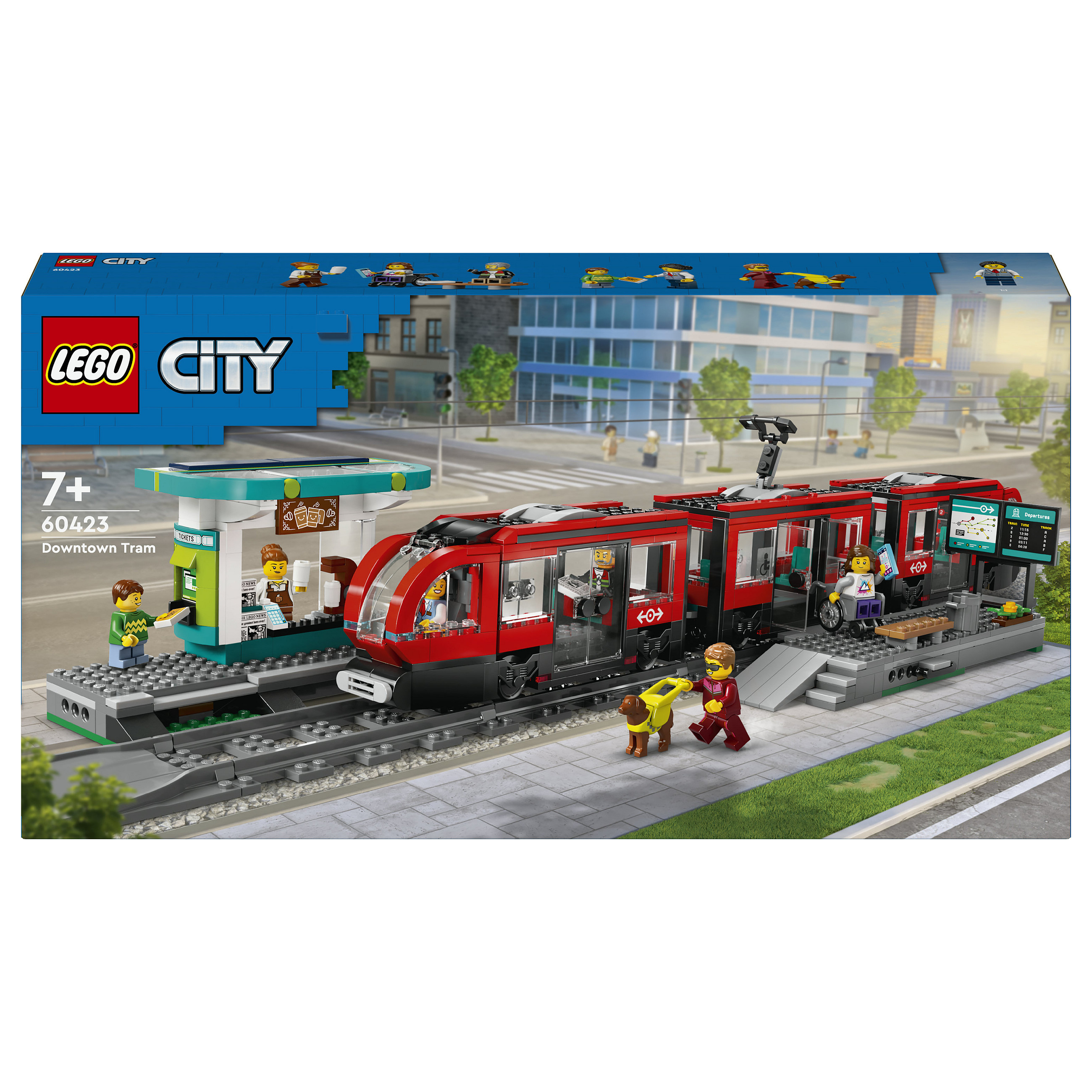 LEGO 60423 City: Tram with Stop - 1