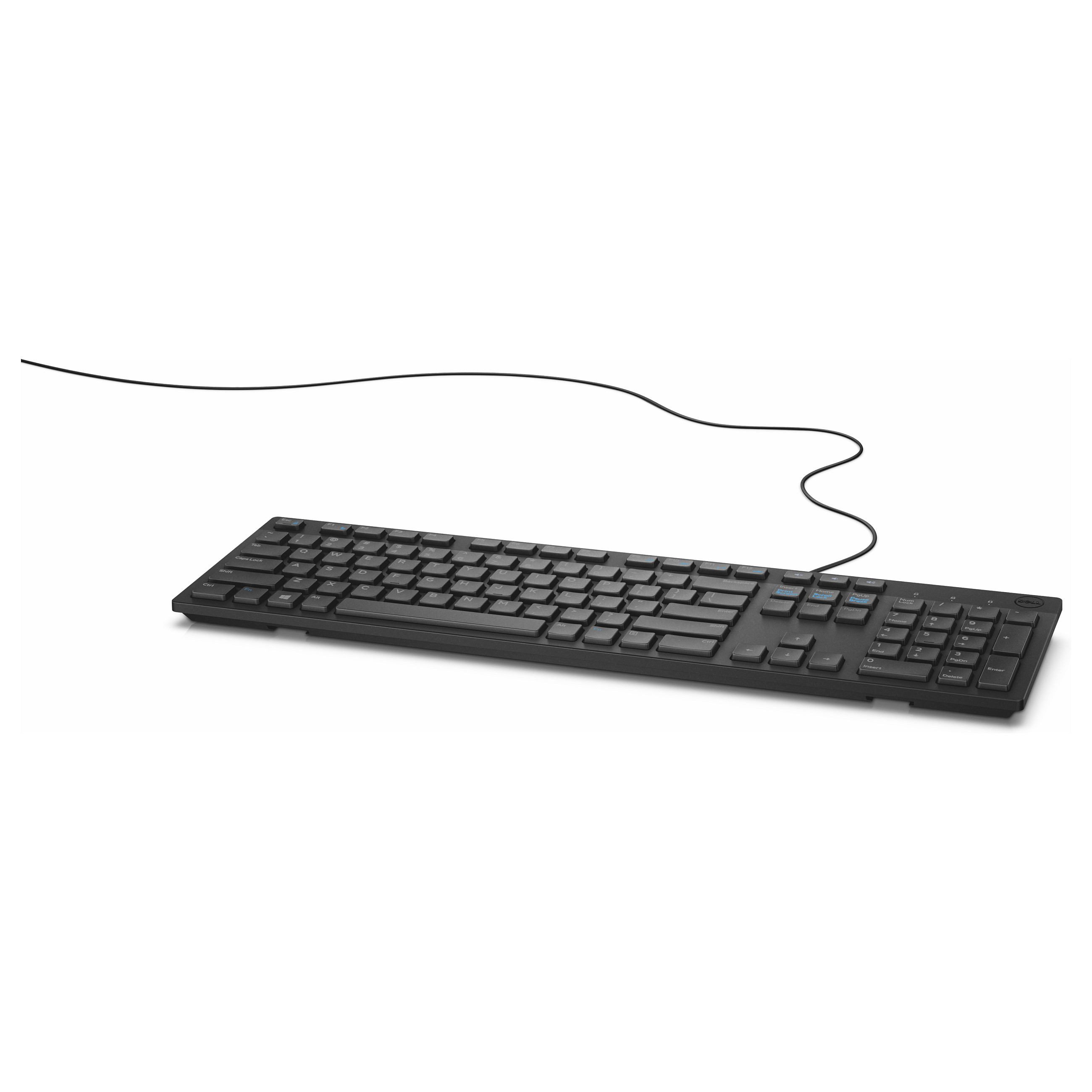 Tastierë me kabllo Dell KB216 USB, e Zezë, QWERTZ DE - 2