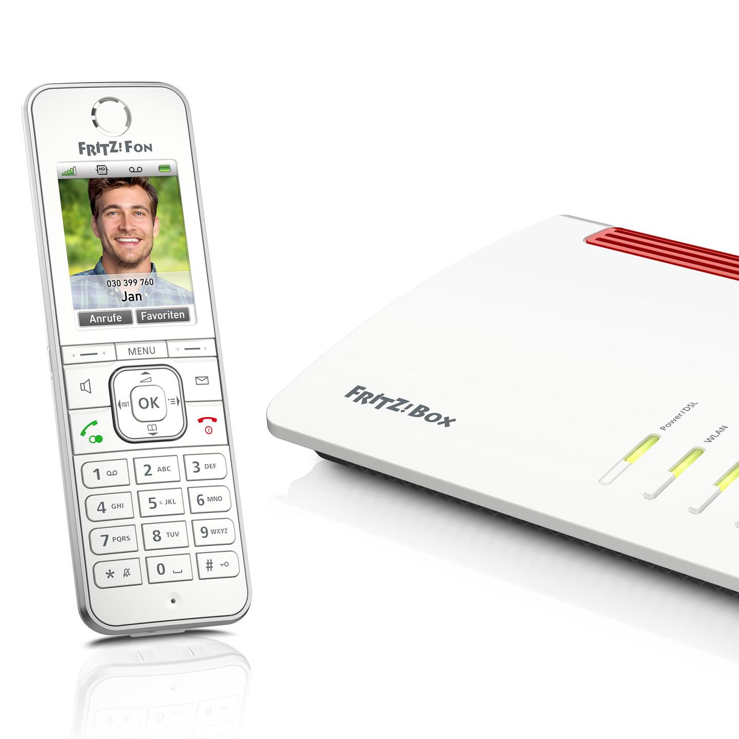 Telefon VoIP FRITZ! Fon C6 / 20002848 / DECT / HD Telephony – Bardhë - 2