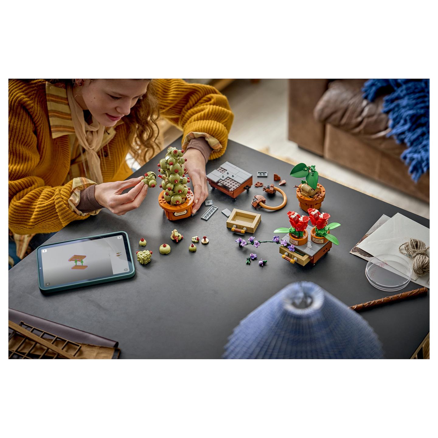 LEGO Harry Potter Schloss Hogwarts: Kräuterkunde-Pflanzen - 16