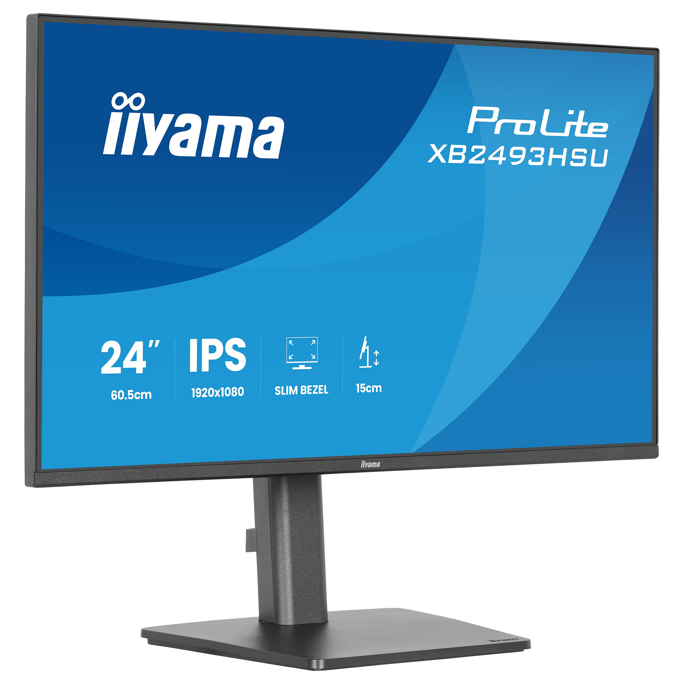 Monitor iiyama ProLite XB2493HSU-B1 / 24"/ Full HD IPS LED / 120Hz / 1ms / HDMI+DP - Zezë - 5