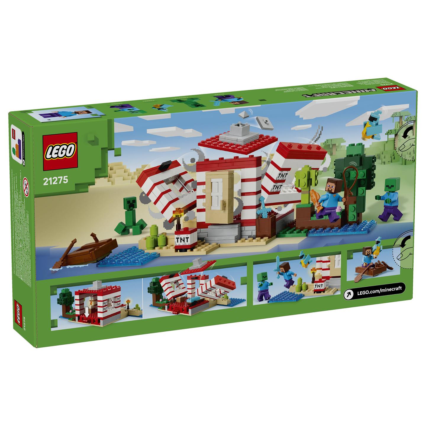 LEGO Minecraft The TNT Jungle House - 30