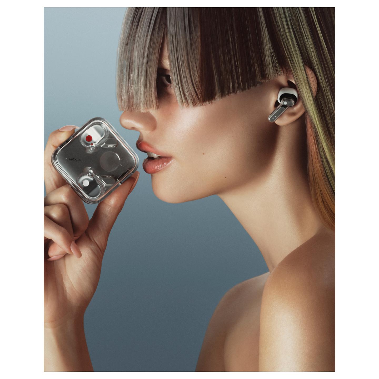 Kufje pa kabllo Nothing Ear (3) / Bluetooth 5.4 / 12mm / ANC / 20-40000Hz / Super Mic - Bardhë - 6