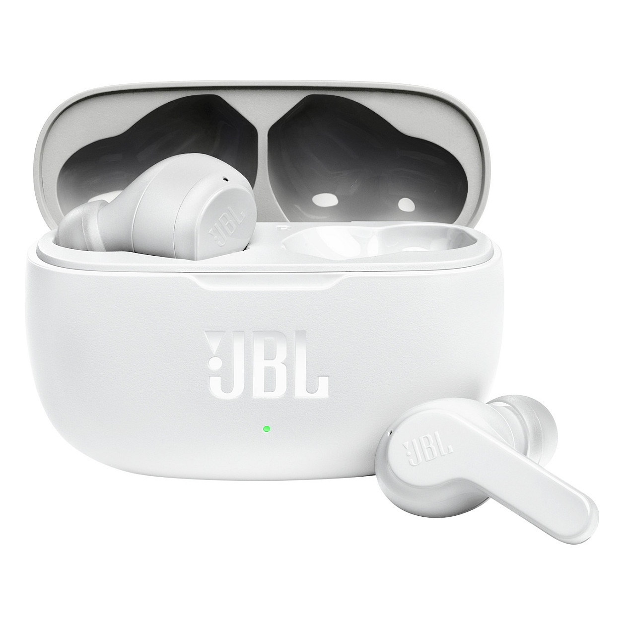 Kufje pa kabllo JBL Wave 200TWS / Bluetooth 5.0 / TWS - Bardhë