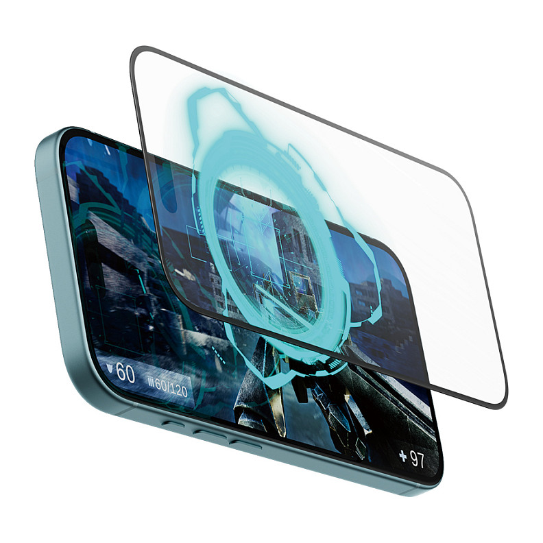 Mbrojtëse për ekran PanzerGlass Gaming / iPhone 16 / 15 / Ultra-Wide Fit / EasyAligner - Transparente