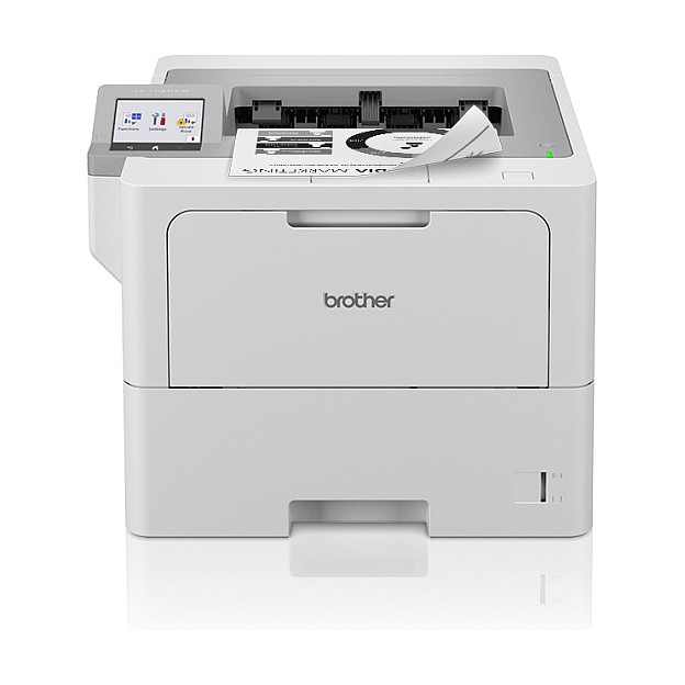 Printer Laser Monokrom Brother HL-L6415DN / Për Dokumente / 1200 DPI / 50 ppm / Duplex / USB + LAN - Bardhë
