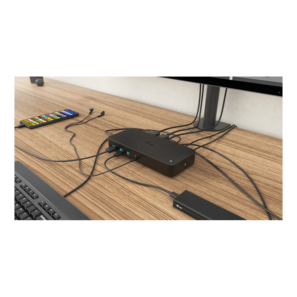 Docking Station I-TEC USB 3.0 / USB-C / Triple Display / 3x 4K @60Hz / PD 100W - Zezë - 8