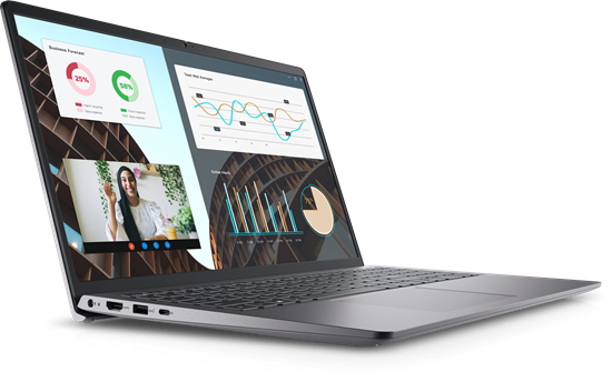 Laptop DELL NB Vostro 3530 / i5-1334 / 8GB DDR4 / 512GB / 15.6" Full HD 120Hz WVA AG / Intel UHD Graphics -Carbon Black - 3
