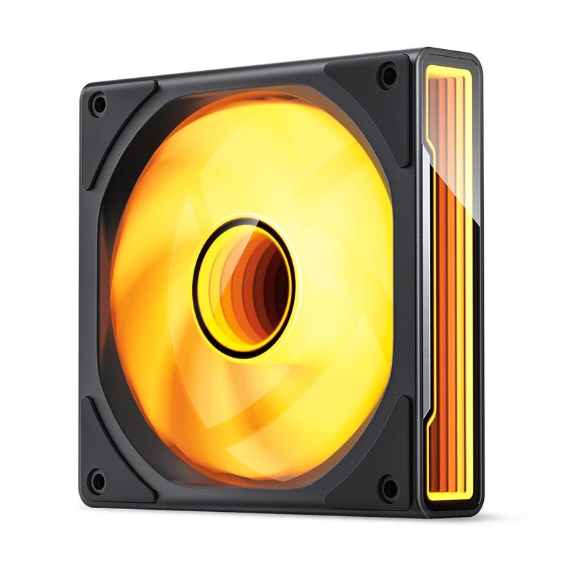 Ftohës për Kasë Jonsbo ZK-120BR / 120mm / 800-1800 RPM / ARGB / PWM / 3-Pack / Reverse – Zezë - 2