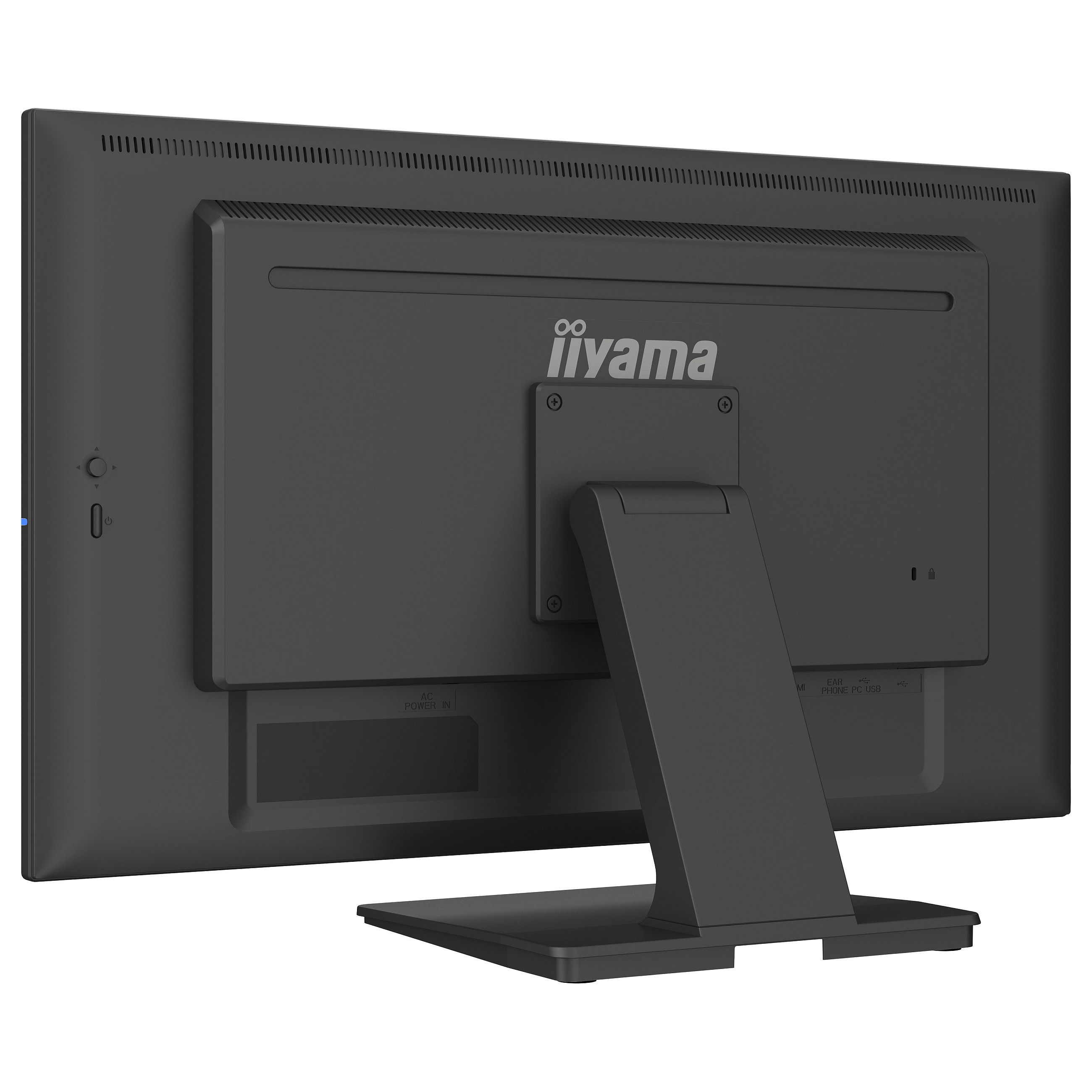 Monitor iiyama ProLite T2752MSC-B1 / 27" / Full HD IPS / LED / Touchscreen / 60 Hz / 5 ms / HDMI+USB+DP+HDCP - Zezë - 18
