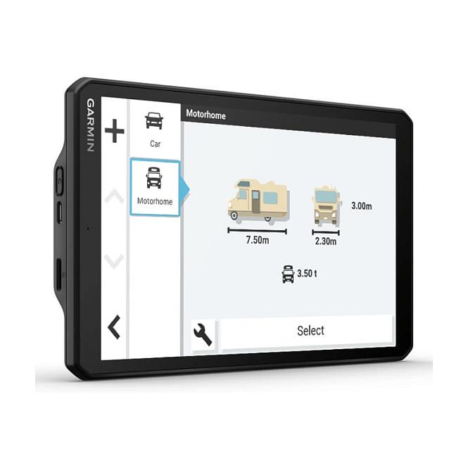Navigacion Garmin Camper 895 MT-D / 010-02748-10 / 8" / IPS TFT Touch / 1280 × 800 / GPS + Galileo / Bluetooth / Wi-Fi – Zezë - 3