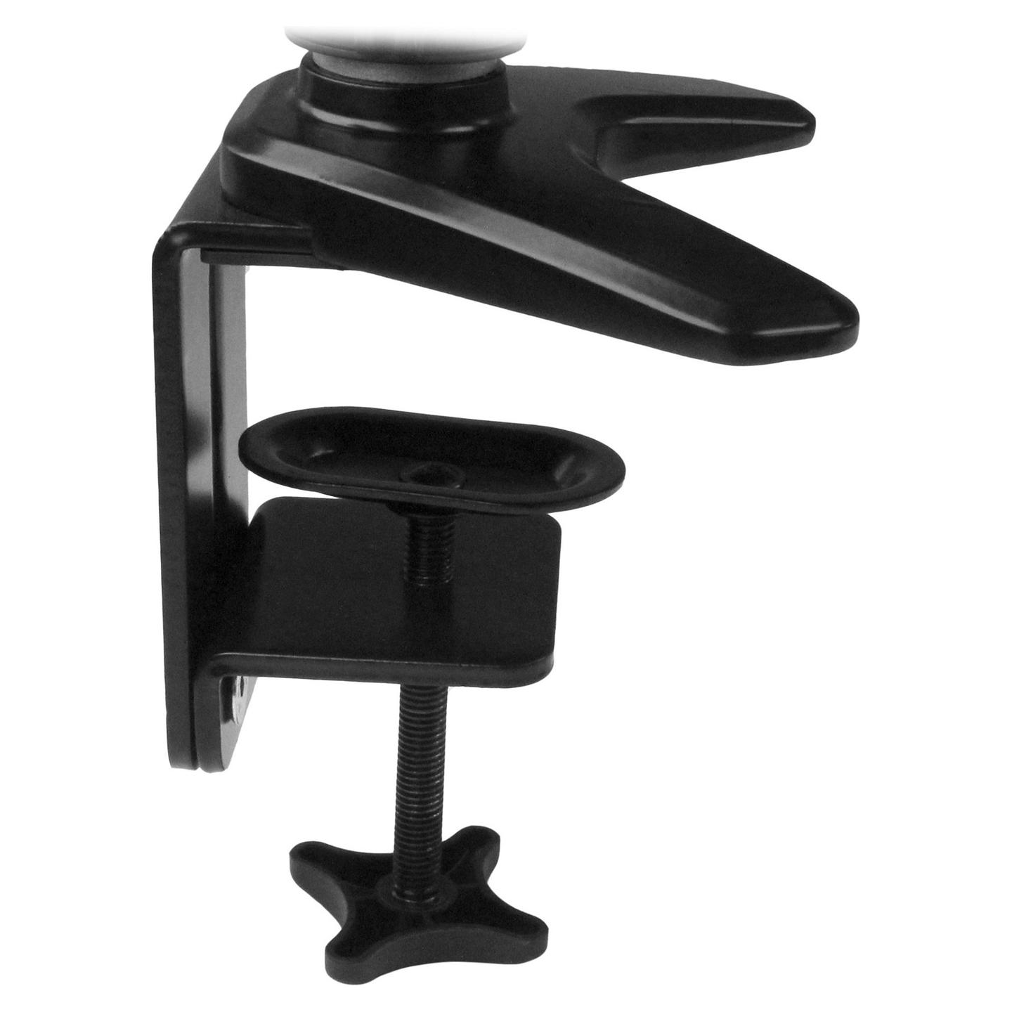 Mbajtëse për Monitor StarTech.com ARMUNONB / 1 Monitor / 15"-27" / 8kg / Full Motion / Clamp / Mbajtëse për Laptop / Tilt -90° deri +85° - Zezë & Alumini - 5