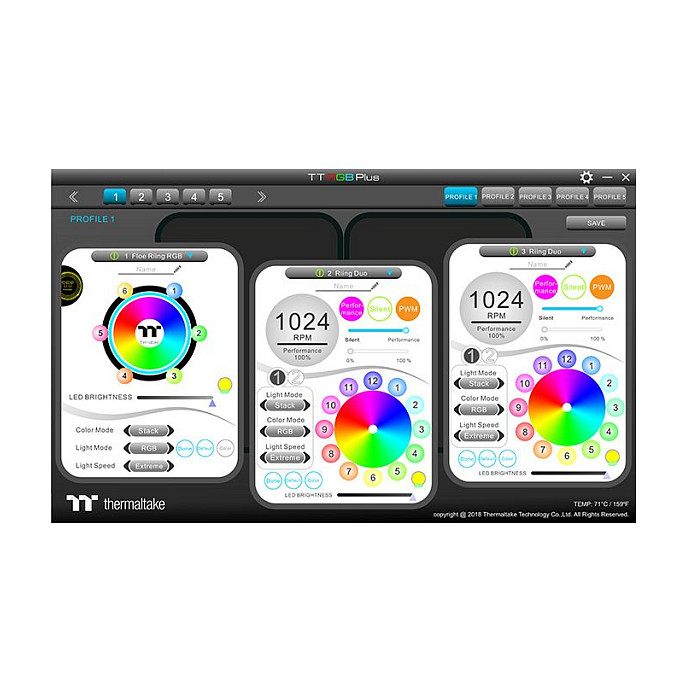 Ftohës për Procesor K Cooler Thermaltake Floe DX RGB 360 TT Premium Edition 360mm - 6
