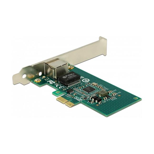 Karta të Rrjetit Delock 89942 / PCIe 2.1 x1 / 1x Gigabit LAN RJ45 / 1000Mbps / Intel i210 / Low Profile - 3