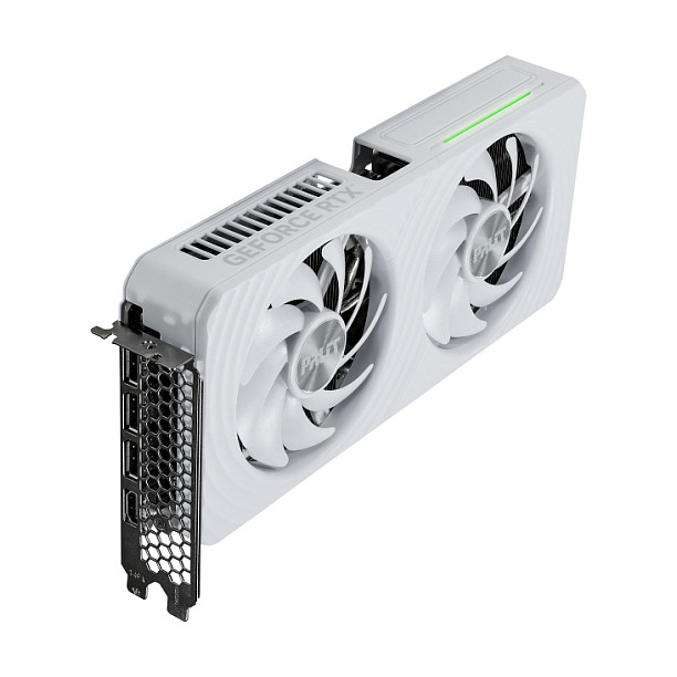 Kartë Grafike NVIDIA Palit GeForce RTX 5060 Ti OC / 16GB GDDR7 / PCIe 5.0 / Dual Fan - Bardhë - 2