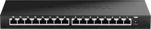 Switch TRENDnet TEG-S3160, 16× 2.5Gbps RJ45, Switching Capacity 80Gbps, Rackmount – Zezë