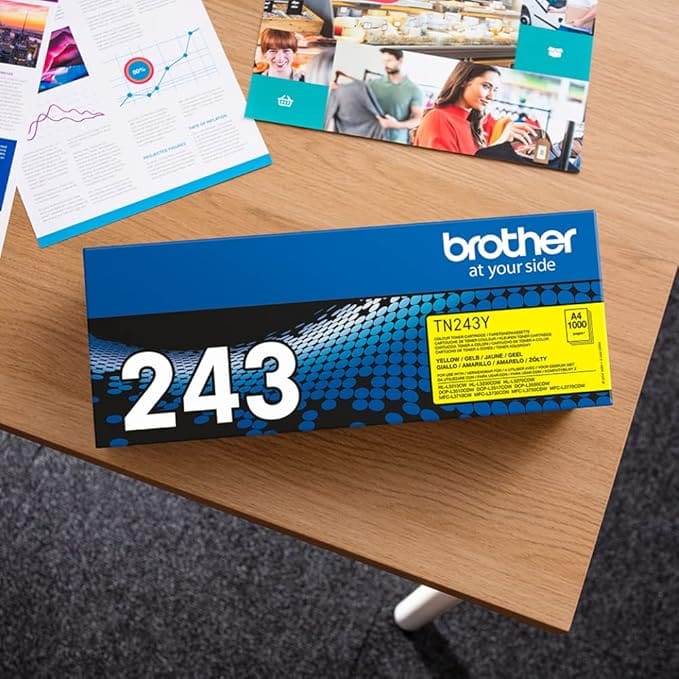 Cartridge Brother TN-243Y / I verdhë / Compatible - 4