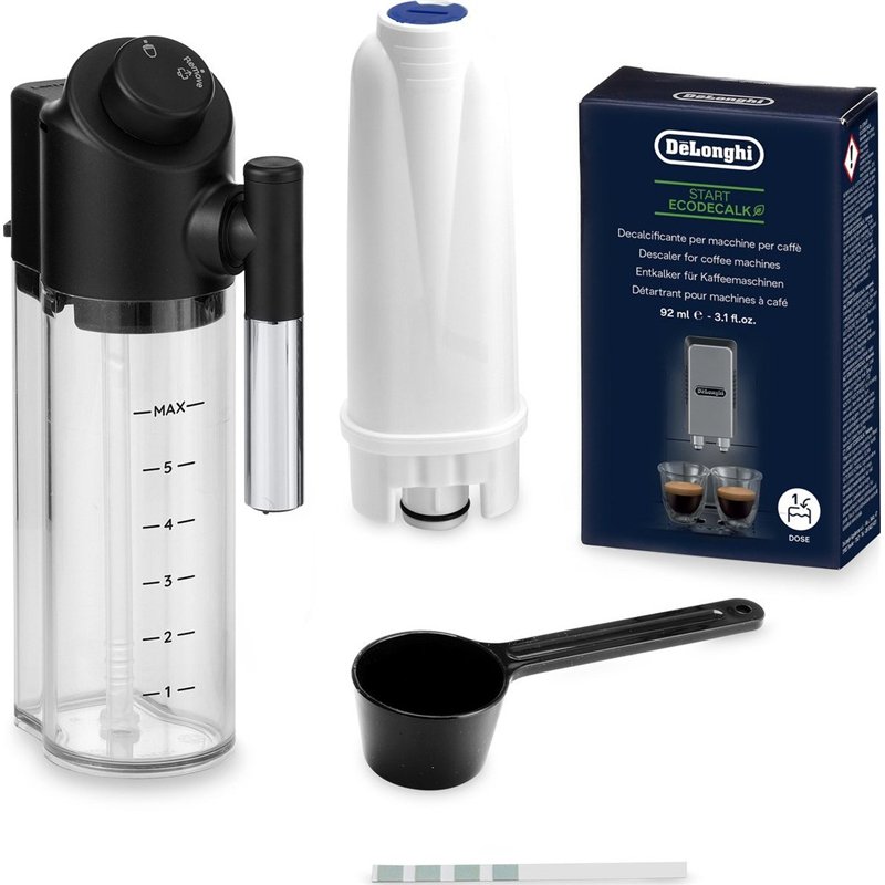 Aparat për kafe De'Longhi Magnifica Evo Next / Auto / 15 Bar / 1.8L – Hiri/Zezë - 4