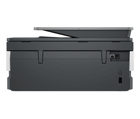 Printer Multifunksional HP OfficeJet Pro 8123 / Inkjet me Ngjyra A4 / 29 ppm / 3 në 1 / Wi-Fi + USB - Bardhë/Hiri - 4
