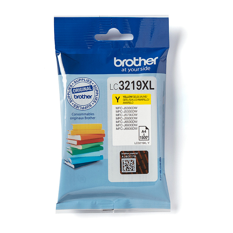INK Brother LC-3219XLY deri në 3.000 faqe - Verdhë - 1