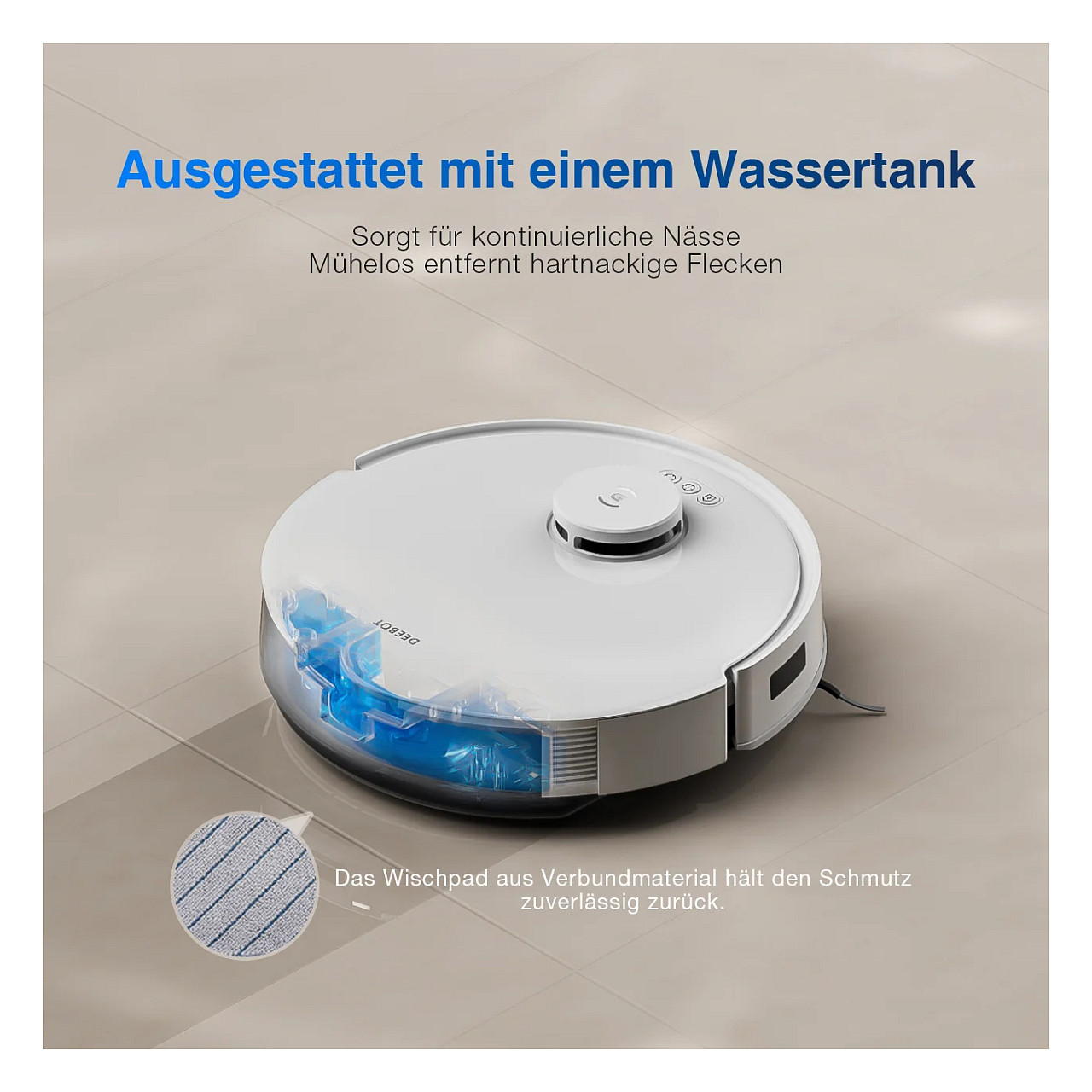 Fshesë Robotike DEEBOT N20 PLUS – Bardhë - 14