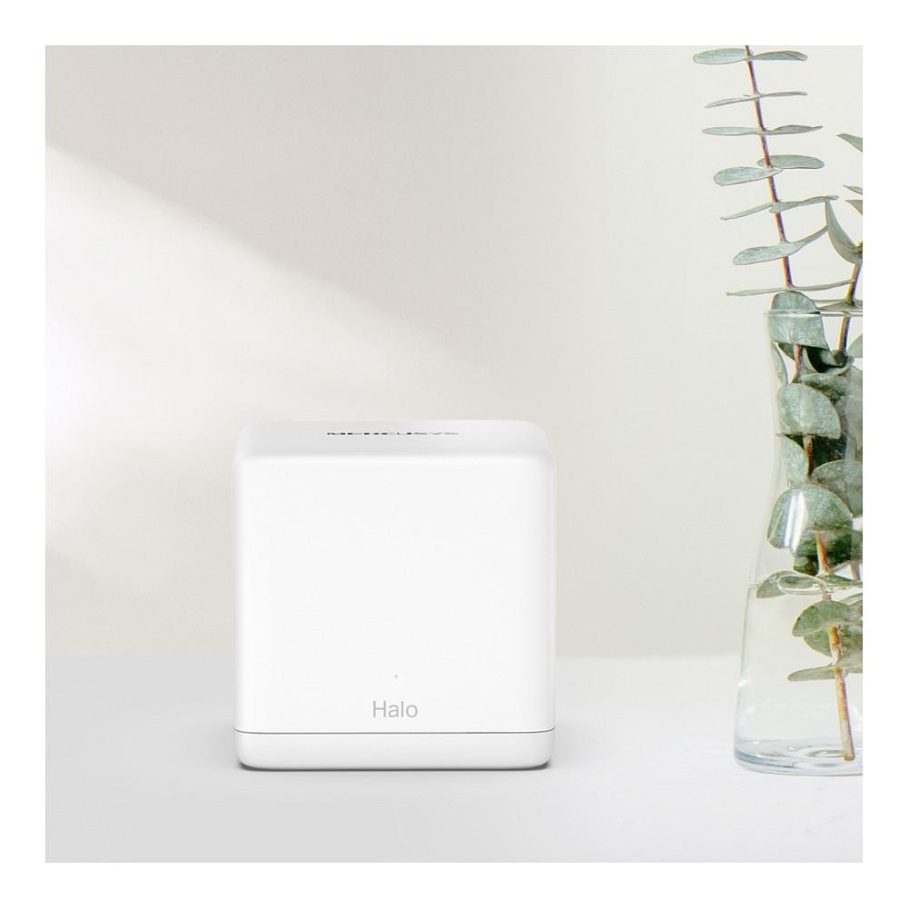 Ruter Mercusys Halo H60X, Mesh Wi-Fi 6 AX1500, Dual-Band, deri në 1500Mbps, 2-Pack - Bardhë - 3