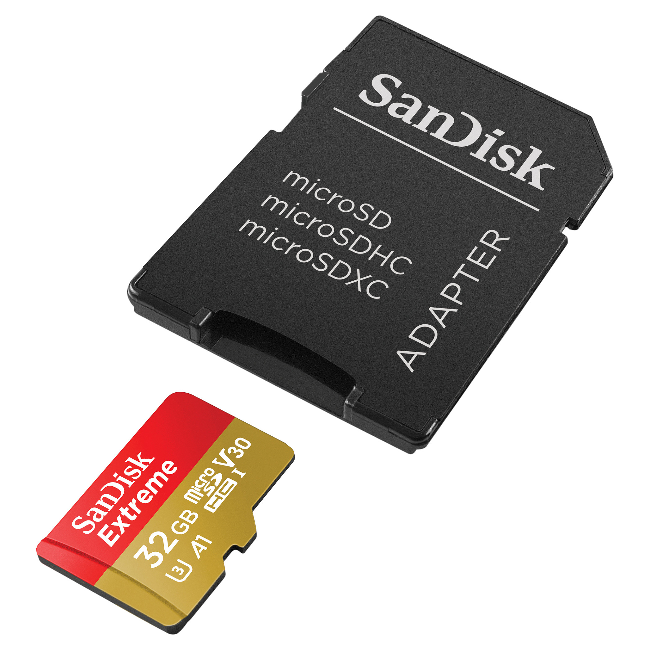 Kartë Memorie SD CARD SanDisk Speicherkarte microHC-Card Extrem 32 GB - 4