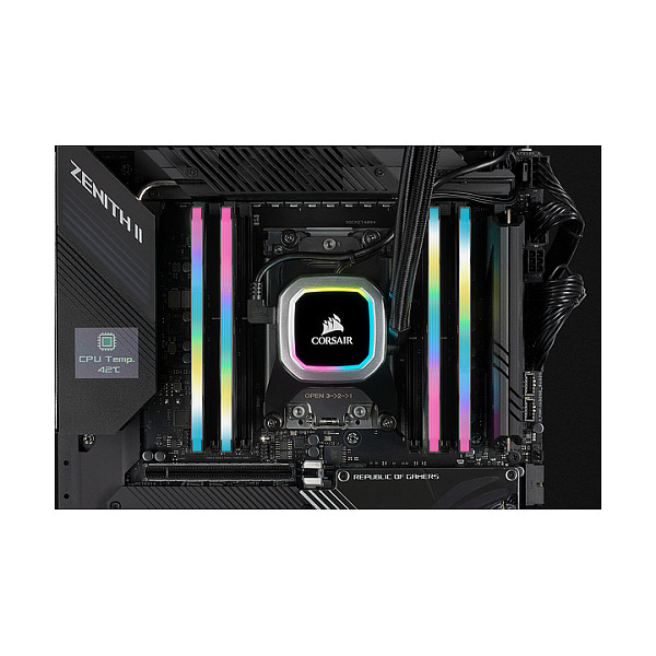 RAM Memorie DDR4 / 16GB / PC3200 / CL16 / CORSAIR / VENGEANCE RGB / (2x8GB) - 4