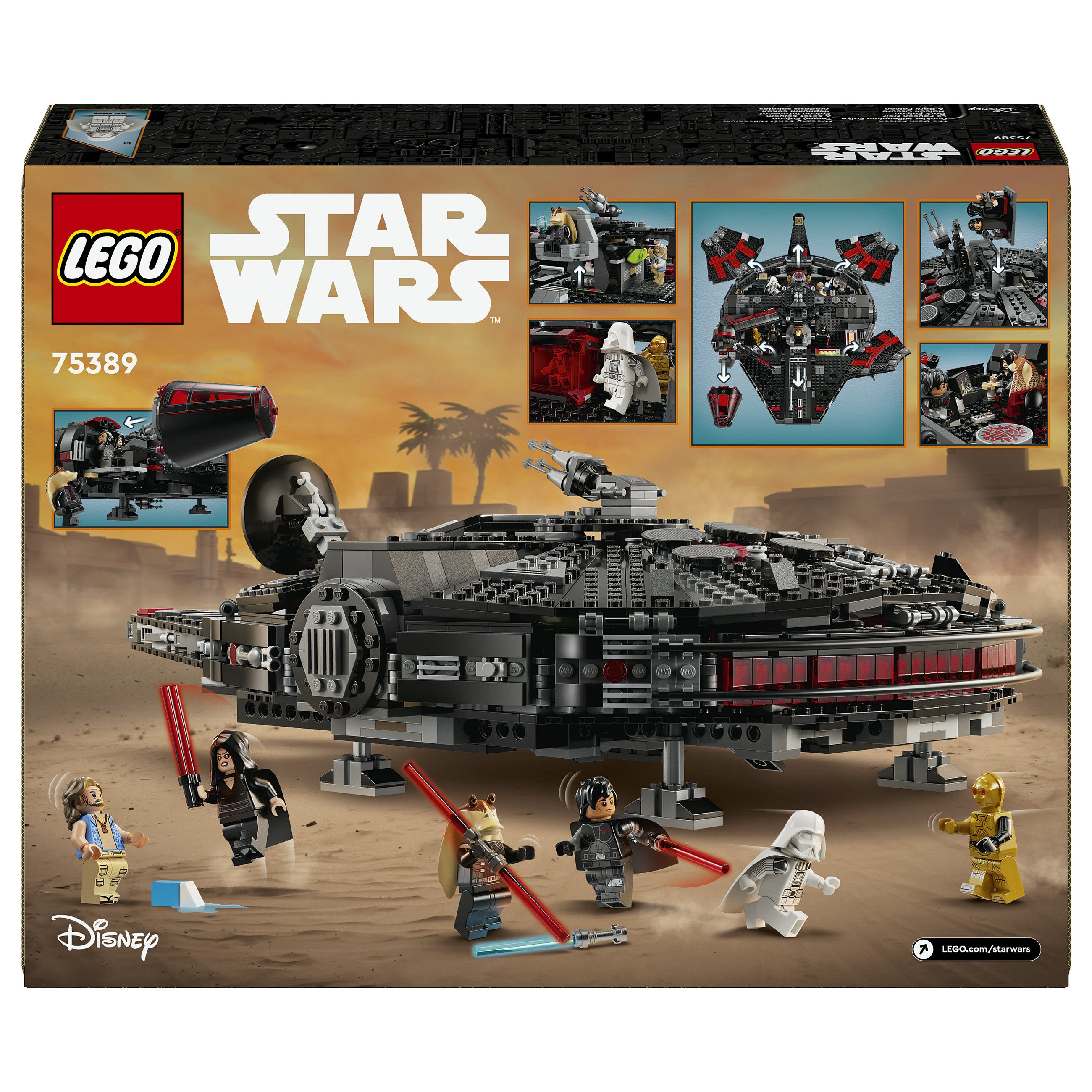 LEGO Star Wars Dunkler Millennium Falke 75389 - 8