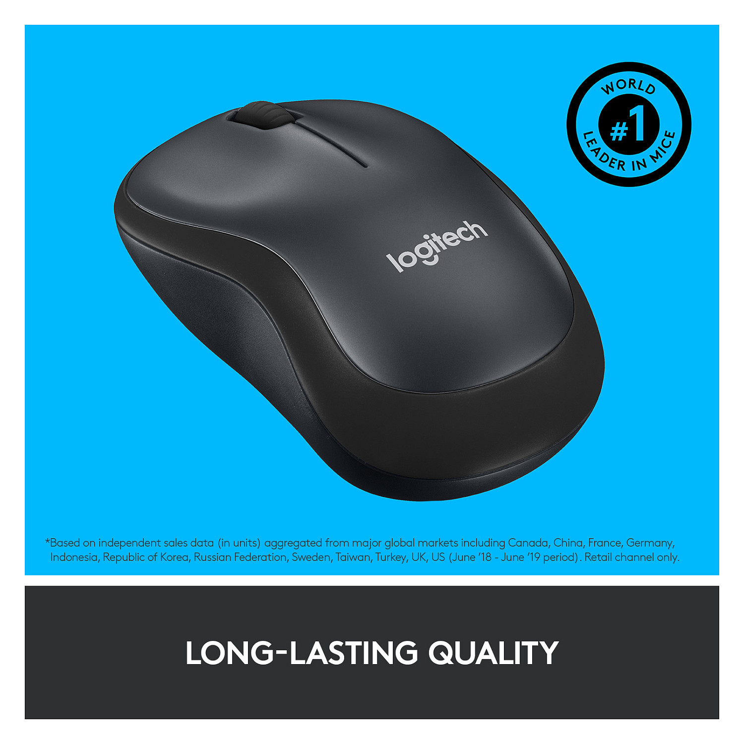Maus pa Kabllo Logitech M220 Silent – Zezë - 7