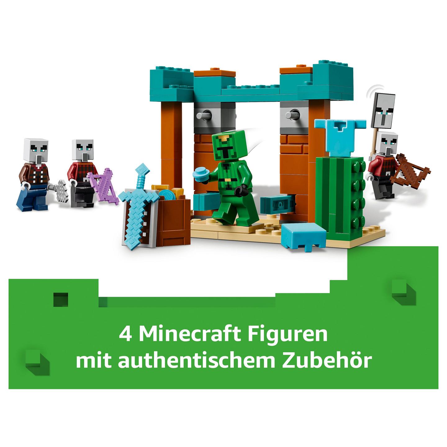 LEGO Minecraft The Illager Desert Patrol - 29