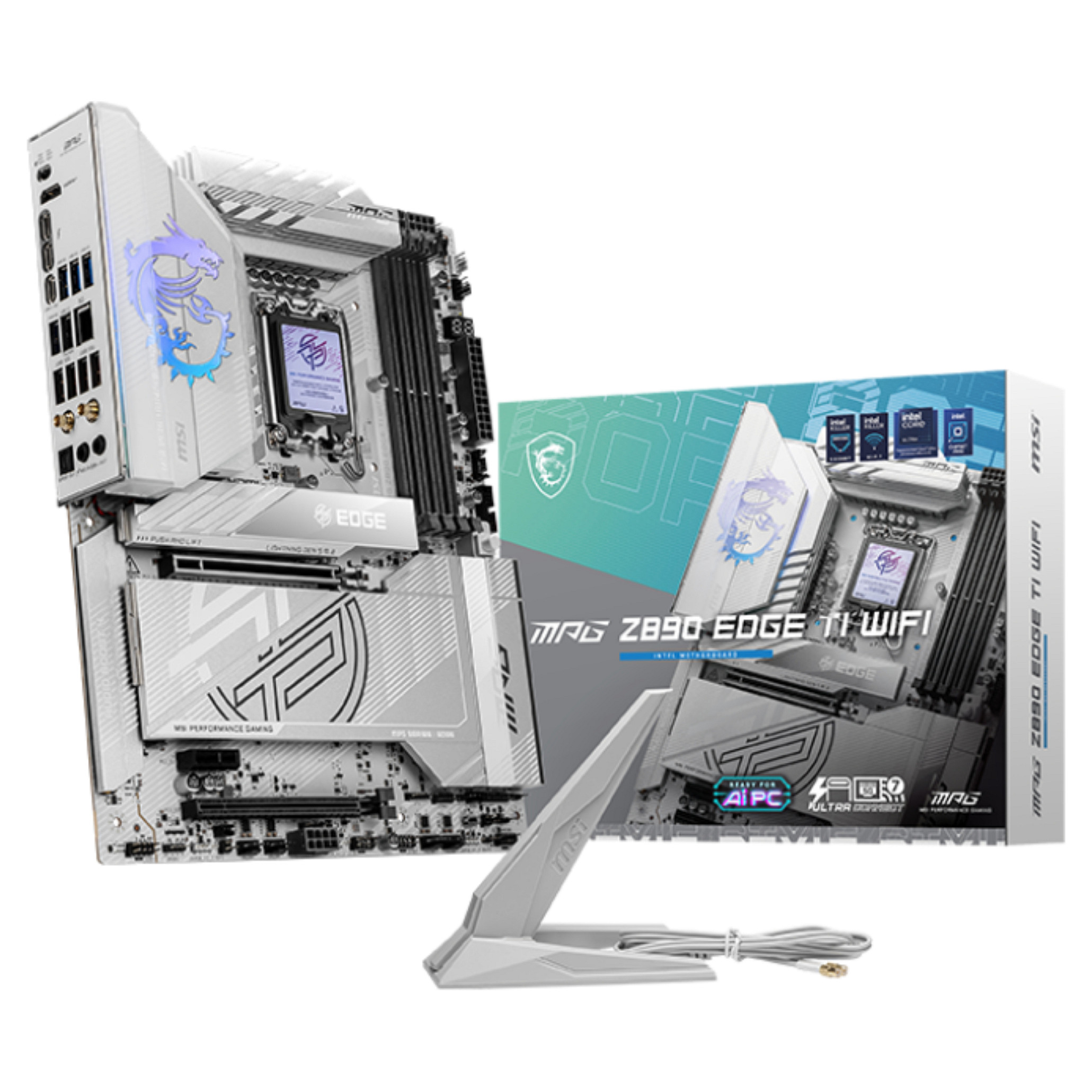 Pllakë Amë MB Intel MSI 1851 MPG Z890 Edge TI WIFI - 1