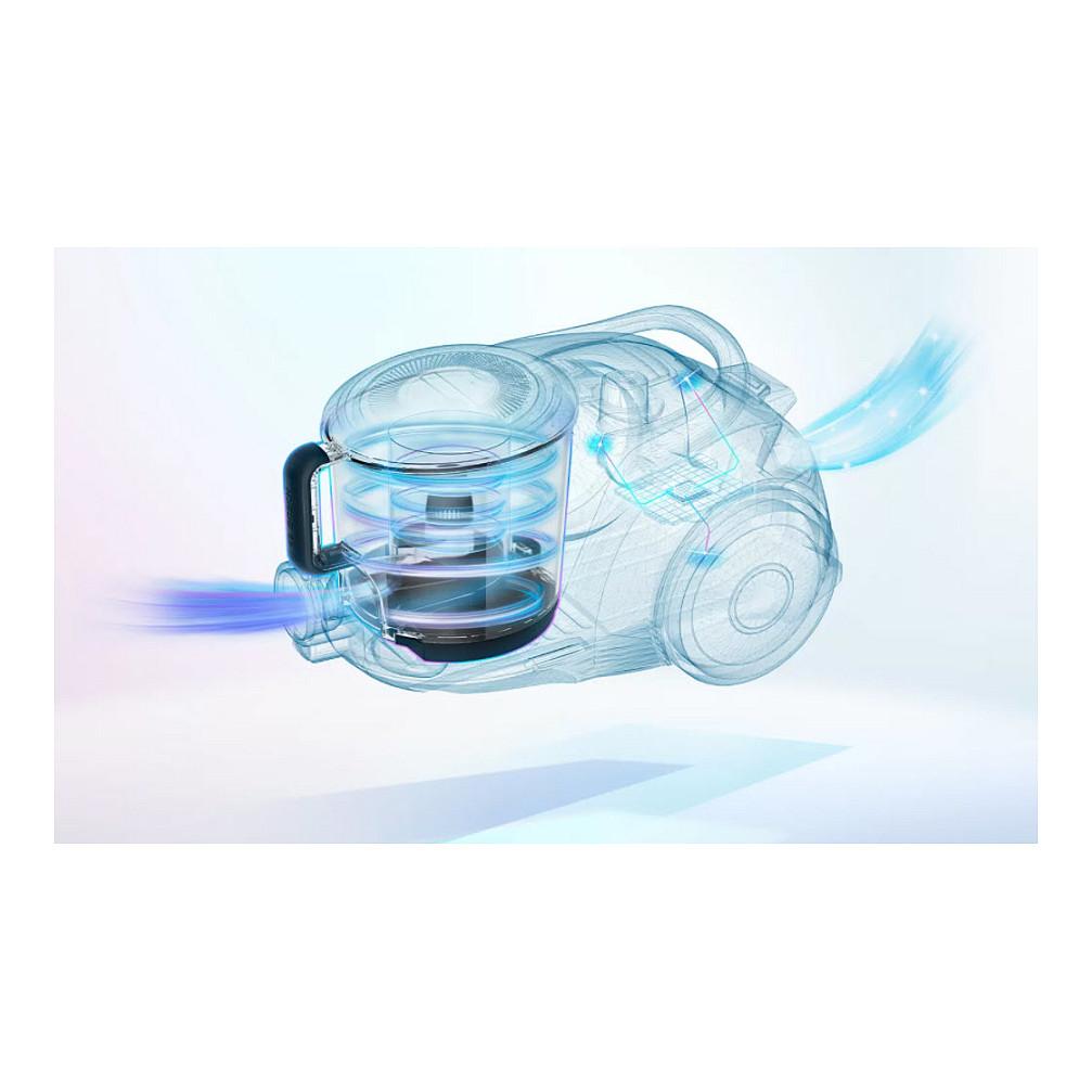 Fshesë Elektrike Bosch Serie 6 BGC41XSIL, 700W, Pa Qese, Kapacitet 2.4L, Filtër UltraAllergy, 68 dB – Zezë - 10
