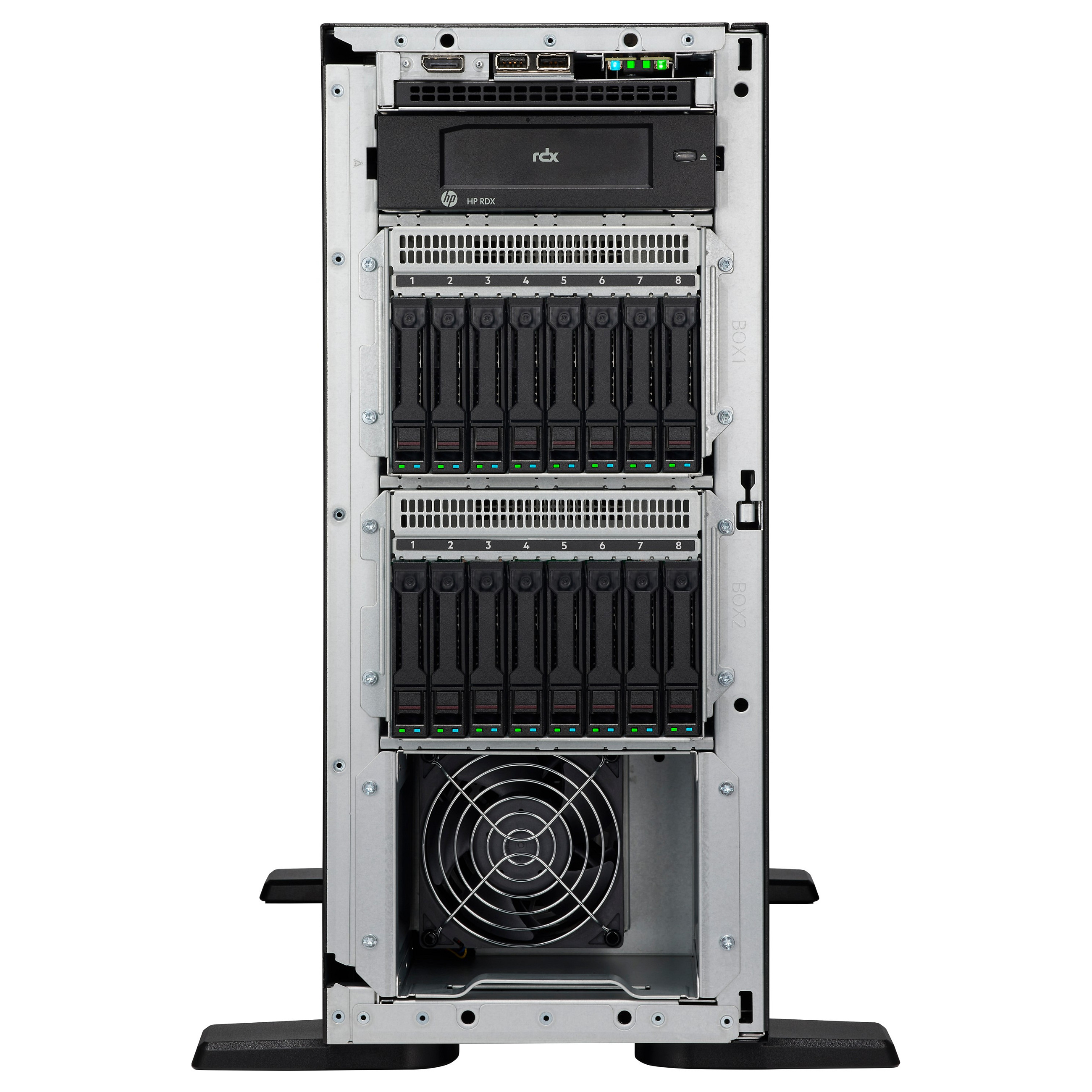 Server HPE ML110 Gen11 TW XEON 4510 1x32GB 2x4TB LFF 1Gb VROC 2x1000W - 5