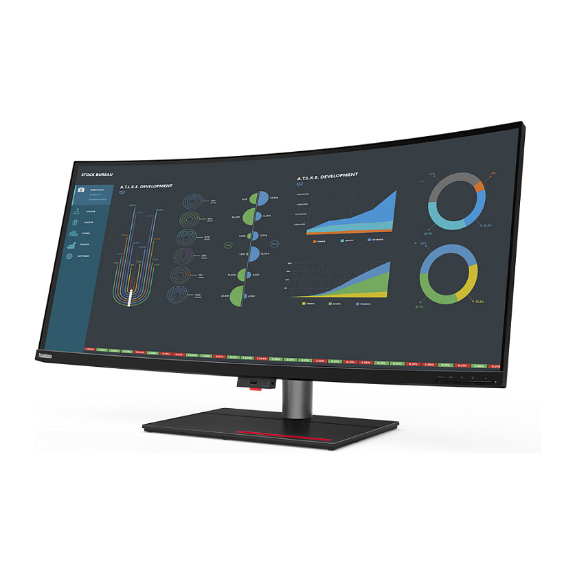 Monitor Lenovo ThinkVision P40w-20 / 40″ / WUHD / HDMI + DP + USB-C + Docking / E zezë - 8