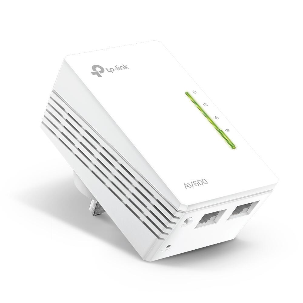 TP-Link Powerline Wi-Fi Extender TL-WPA4220 / AV600 / 300Mbps / 2x Ethernet - Bardhë