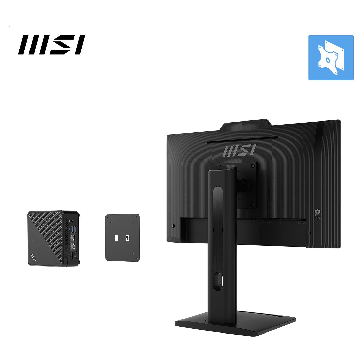 Monitor MSI Pro MP242PMG / 23.8" / Full HD IPS / 120Hz / 4ms / HDMI+DP+VGA - Zezë - 8
