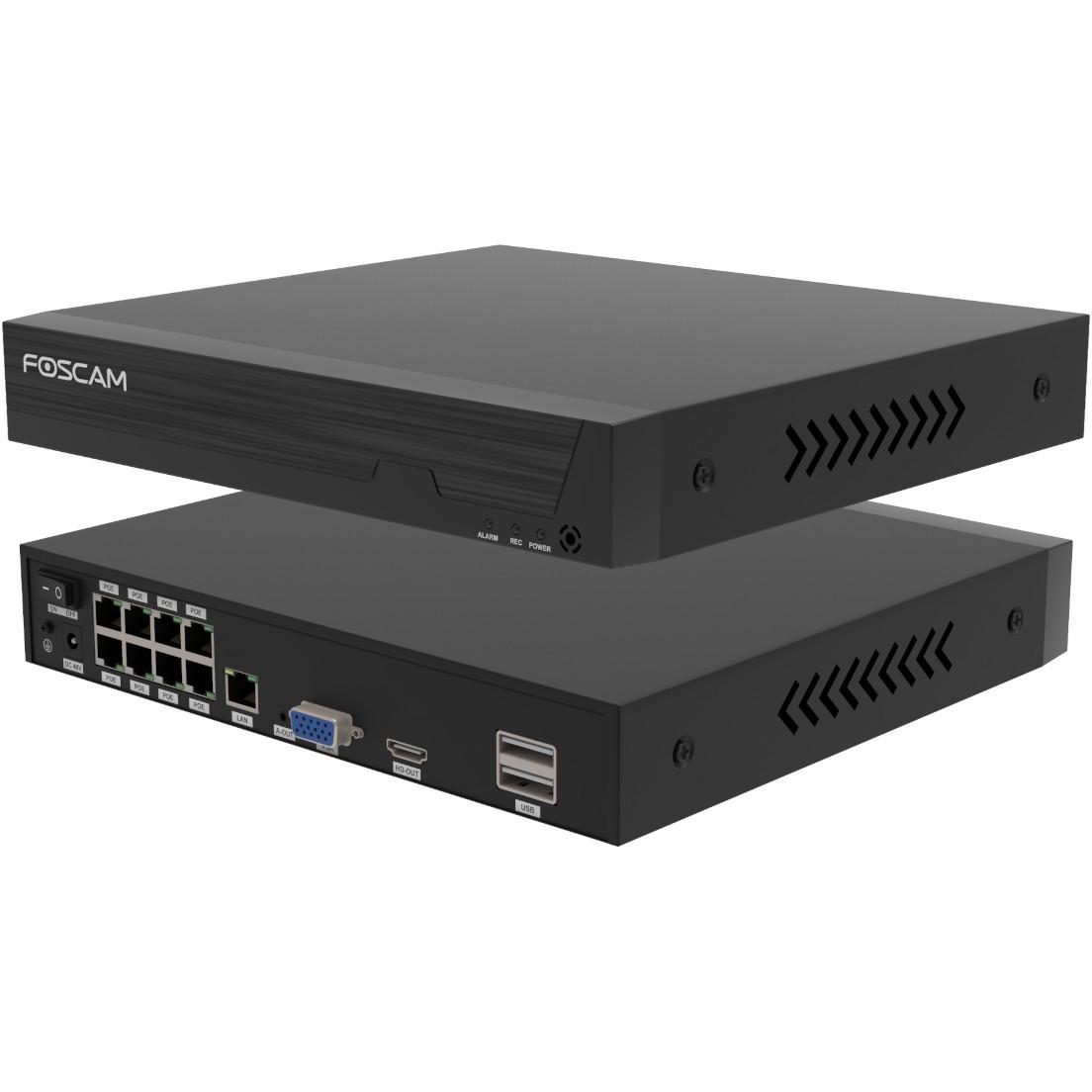 Set Kamerash Sigurie Foscam FN9108E-T4-2T, 4 Kamera, 5MP, 8-Kanalësh, PoE, NVR, HDD 2TB, IP66 - Bardhë - 5