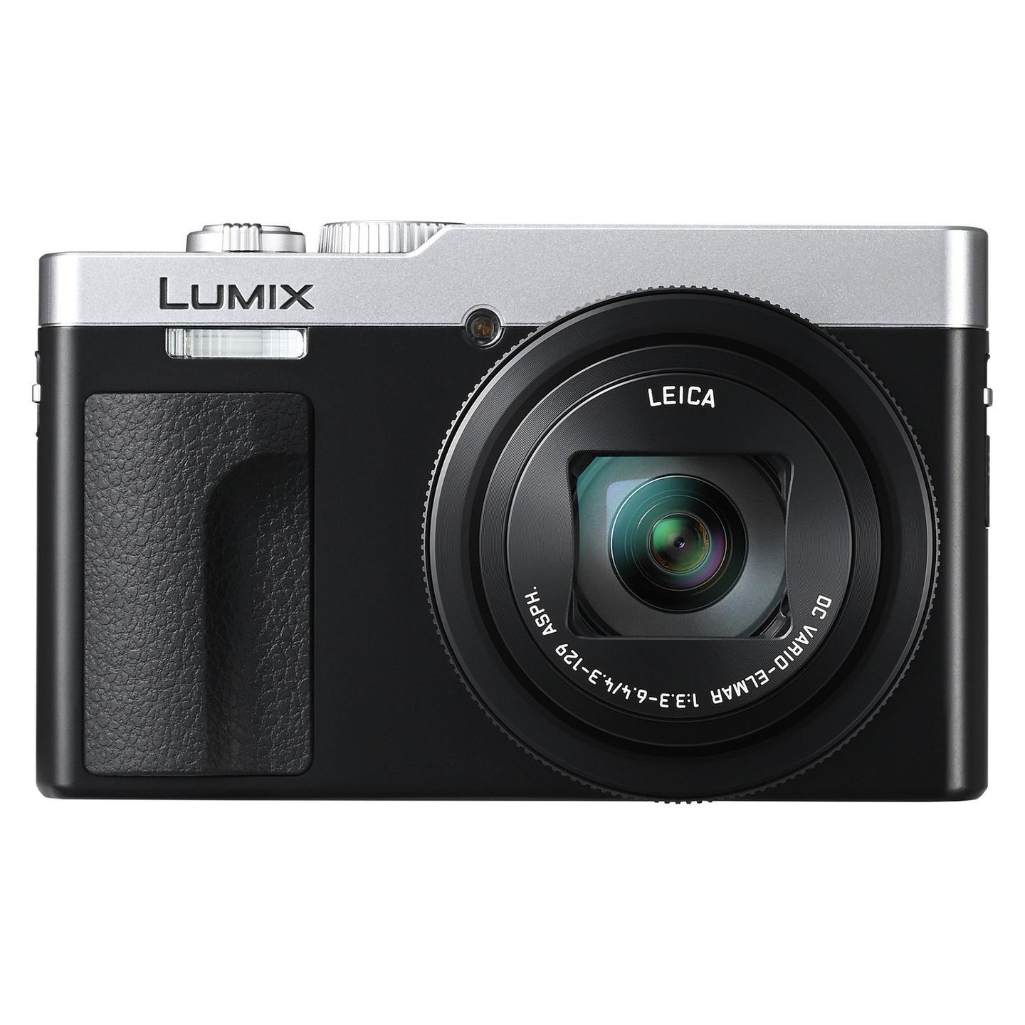 Kamerë Digjitale Panasonic Lumix DC-TZ99 / 20.3 MP / 30x Optical Zoom / 4K / 3" Touchscreen / Wi-Fi & Bluetooth - Argjend