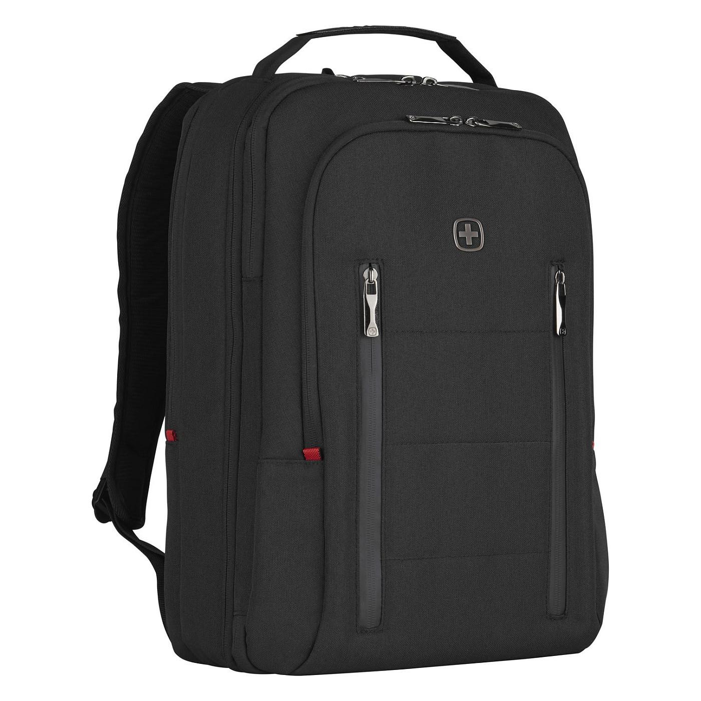 Çantë për Laptop Wenger City Traveler Carry-On 16", 16–24 L, Ndarje për Tablet, E zgjerueshme, Rrip për Trolley, 0.92 kg - Zezë - 6