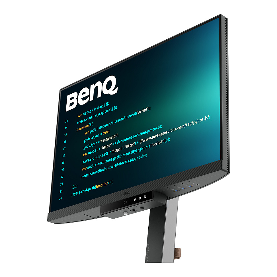 Monitor BenQ RD240Q / 24.1″ / WQXGA IPS LCD / 60Hz / 5ms / HDMI + DP + USB-C / Speaker - Zezë - 4