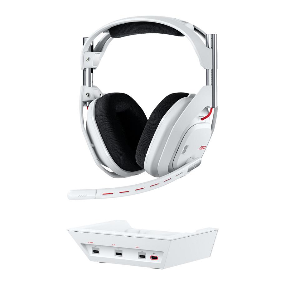 Kufje Gaming Logitech A50 Lightspeed / Wireless / Base Station / EMEA28‑9 - Bardhë - 12