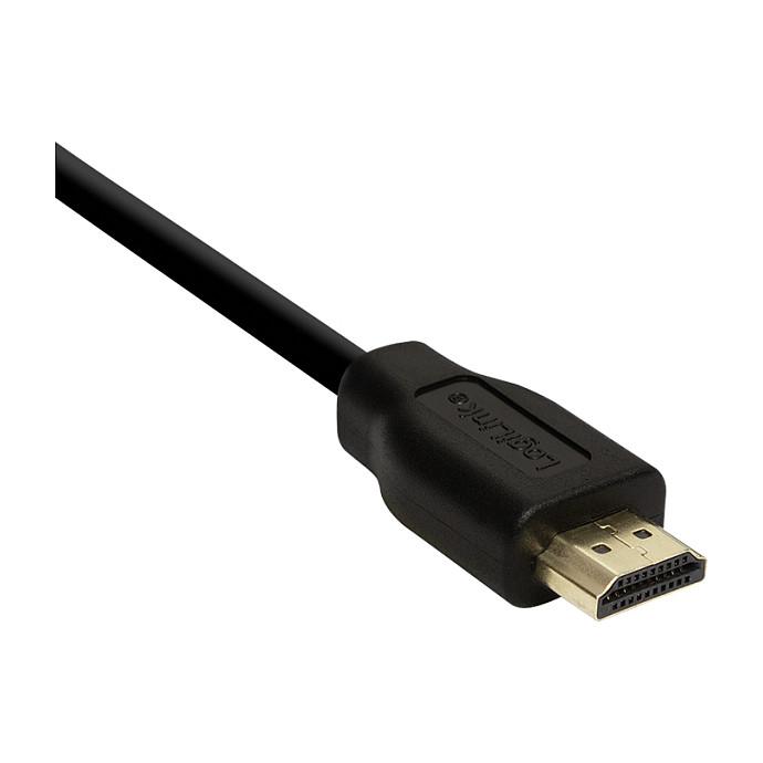 Kabllo HDMI LogiLink / High Speed with Ethernet / Type A–A / 5.0m / St/St -  Zezë - 4