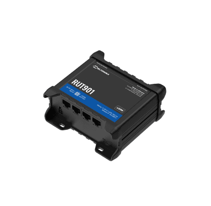 Ruter Industrial Teltonika RUT901, 4G LTE Cat 4, Wi-Fi 4, Dual SIM - Zezë - 2