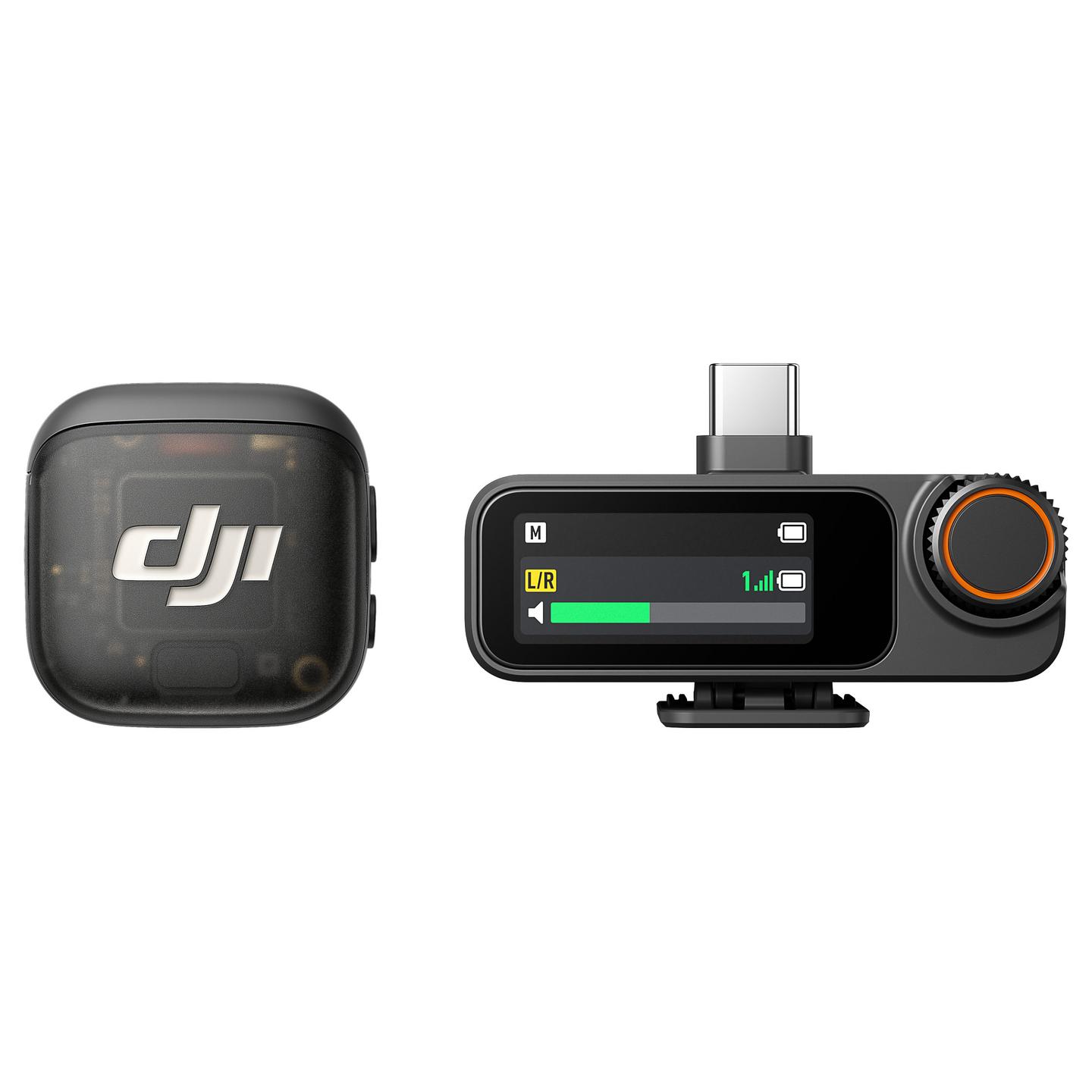 Mikrofon DJI Mic 3, 1 Transmetues, 1 Marrës - Zezë - 7