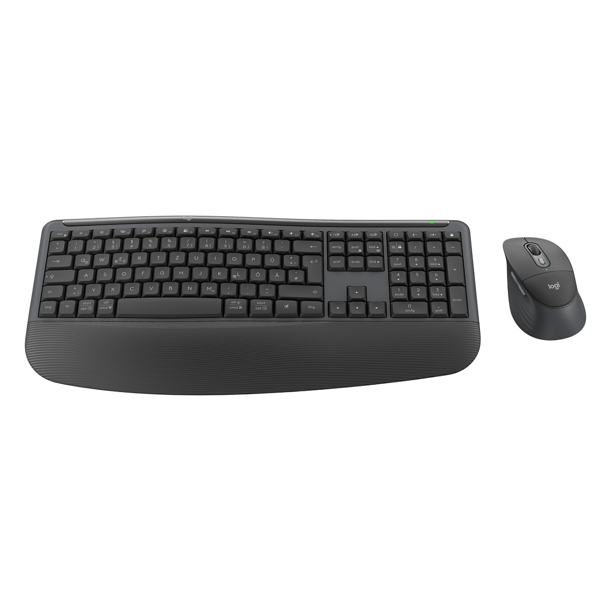 Combo (Tastierë&Maus) Logitech Signature Comfort Plus Combo MK880 / Wireless / QWERTZ German / Logi Bolt + Bluetooth - Grafit - 2