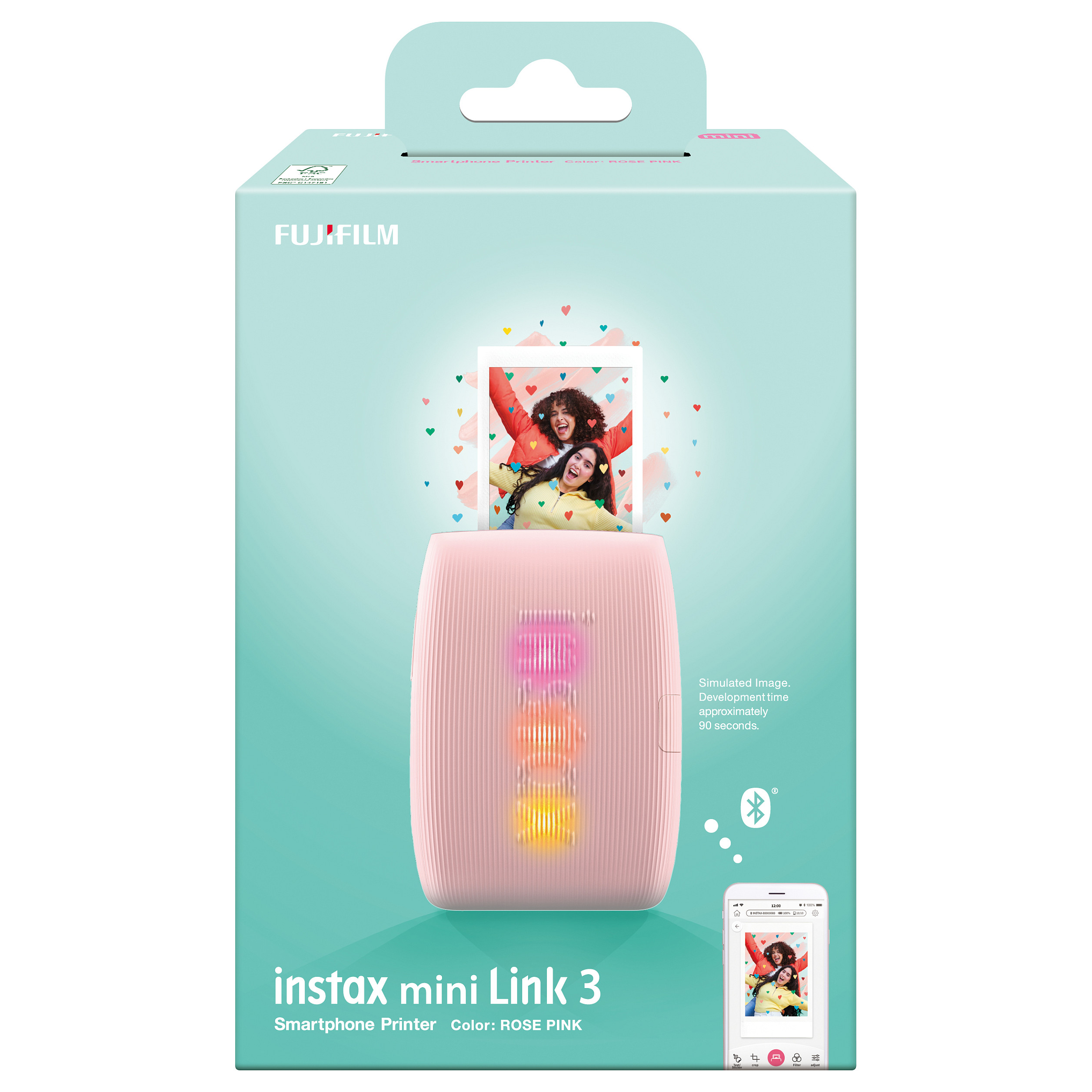 Printer për Foto Fujifilm Instax Mini Link 3 EX‑D – Rozë - 8