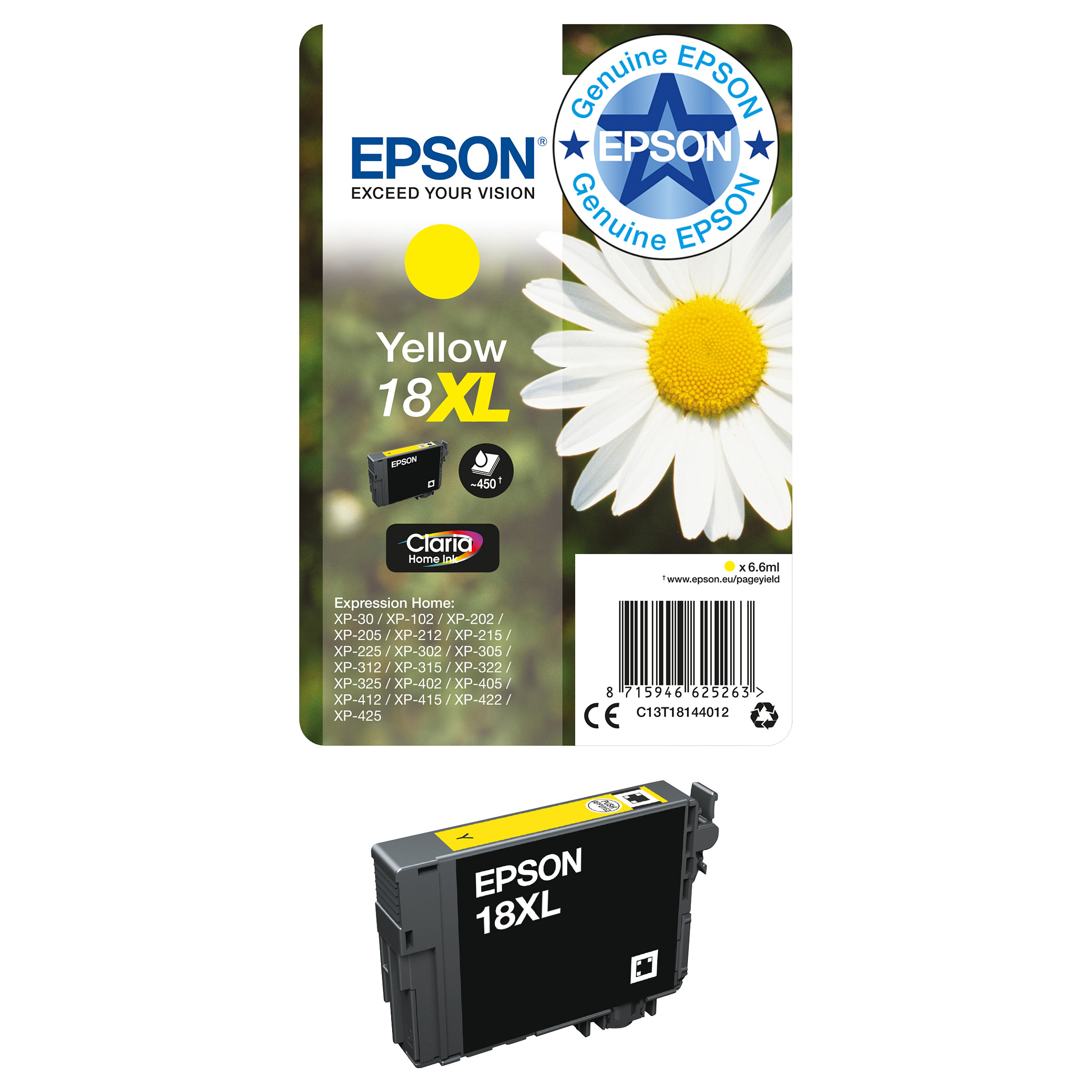 INK Epson 18 XL T1811 Ink Cartridge – Zezë - 7